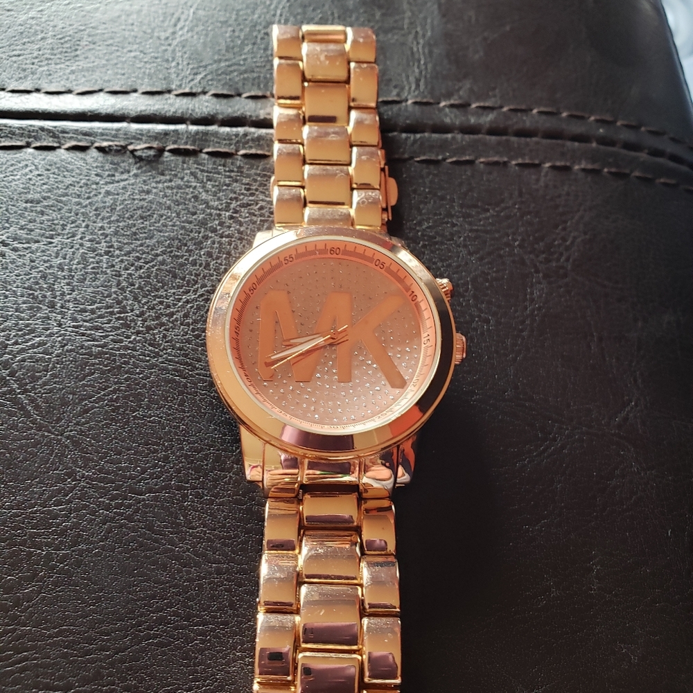 Michael Kors watch gold tone
